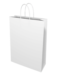 White Paper Bags - Midi