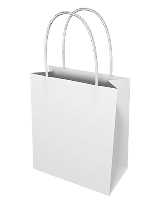 White Paper Bags - Bambino